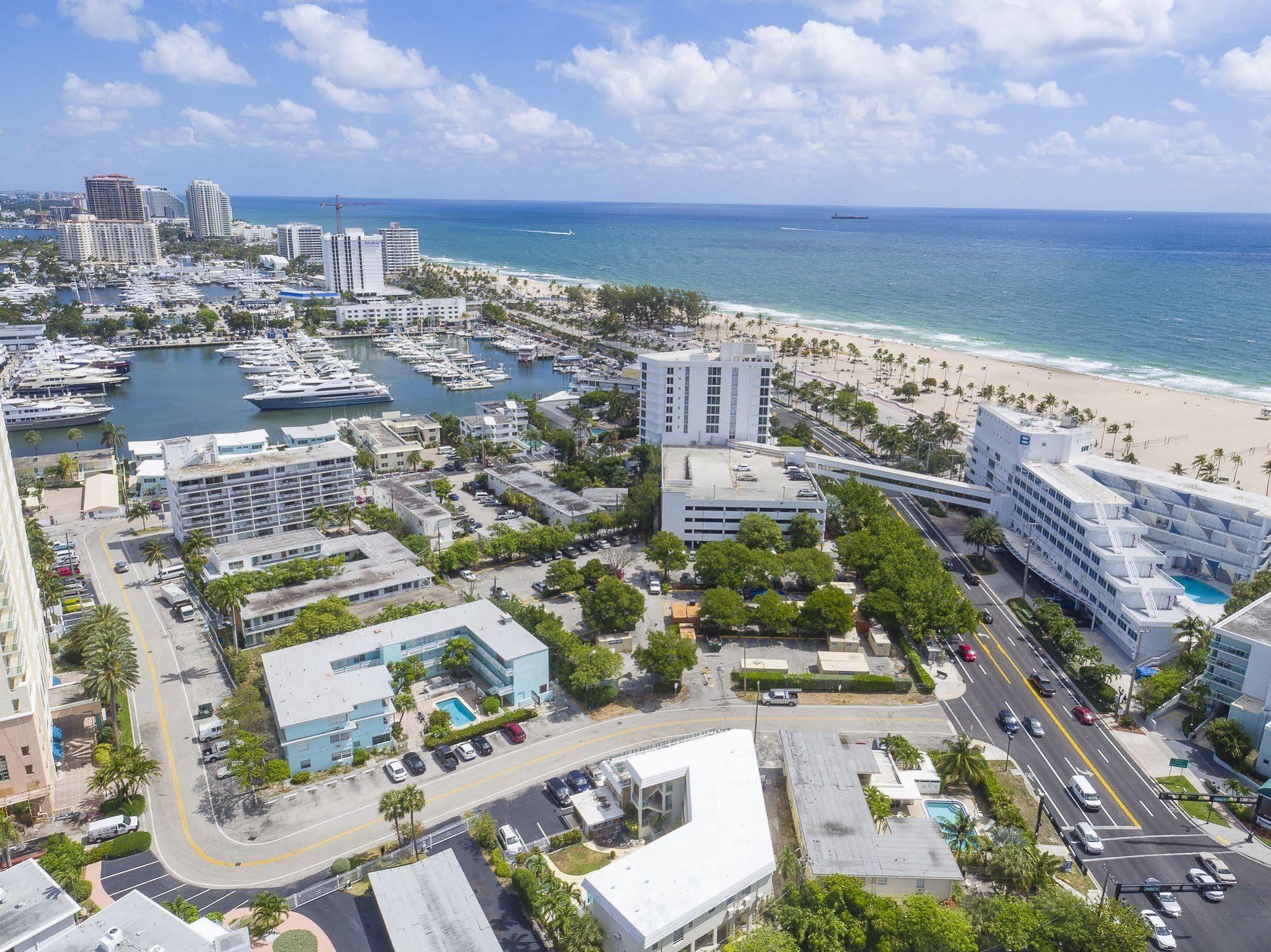 Мотель Sea Beach Plaza Форт-Лодердейл Экстерьер фото